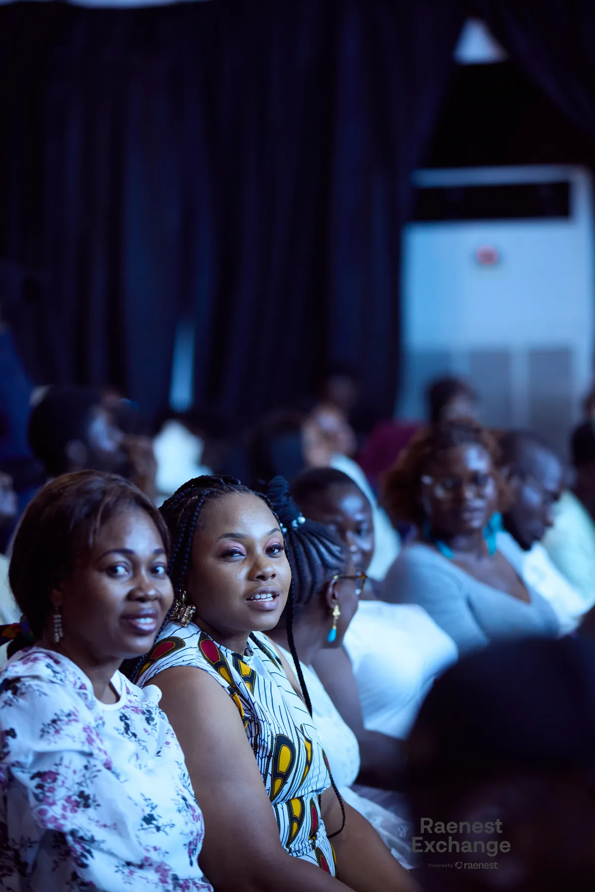 Attendees in the audience at Raenest Exchange